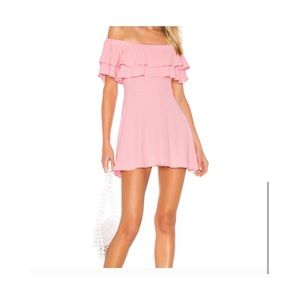 Superdown | Blush Pink |  Off The Shoulder Dress